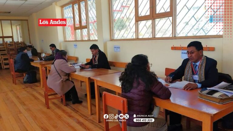 Más de 7 mil docentes de Puno rindieron evaluación de lengua indígena