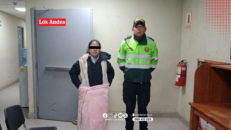 Mujer pide dinero para devolver celular y es detenida en Juliaca