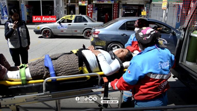 Huancayo: Mujer herida por caída de pared durante sismo continúa con atención especializada