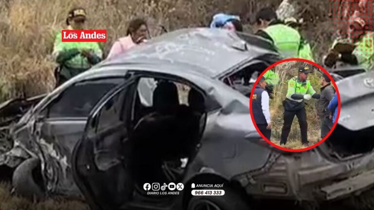 Padre encontró muertos a su pareja e hijo de 7 años tras accidente en la Carretera Central