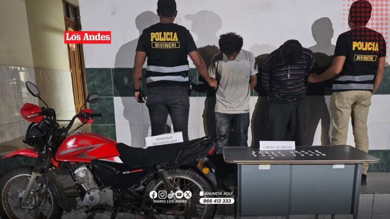 Camaná: intervienen a dos hombres por presunto intento de robo y hallan posible droga