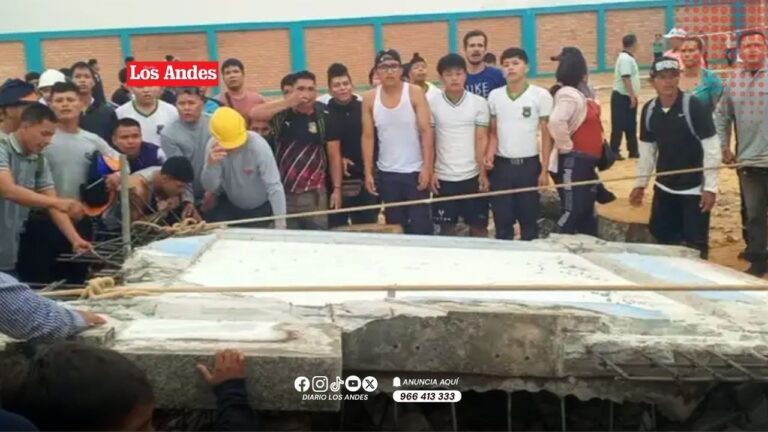 Escolar muere tras caída de estructura en colegio de Iquitos