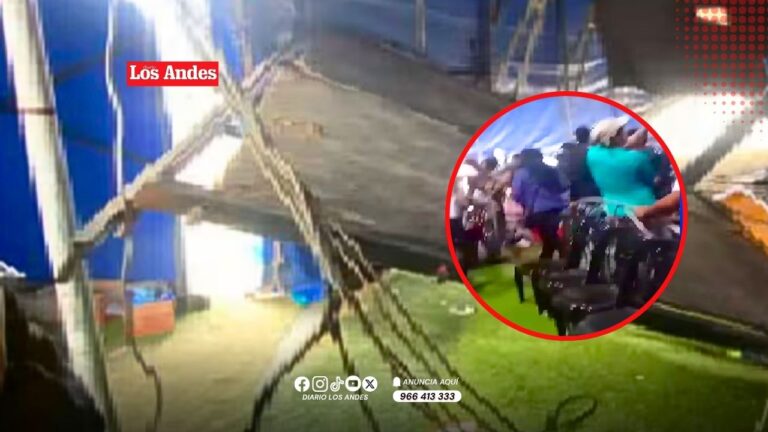 Nuevo Chimbote: tribuna de circo colapsa durante función gratuita con niños