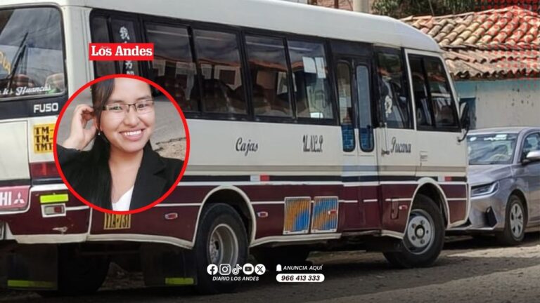 Huancayo: Estudiante fallece tras caer de una cúster en su primer día como cobradora