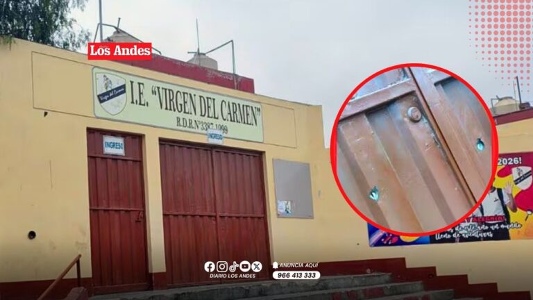 Trujillo: colegio Virgen del Carmen es atacado con dinamita y balas