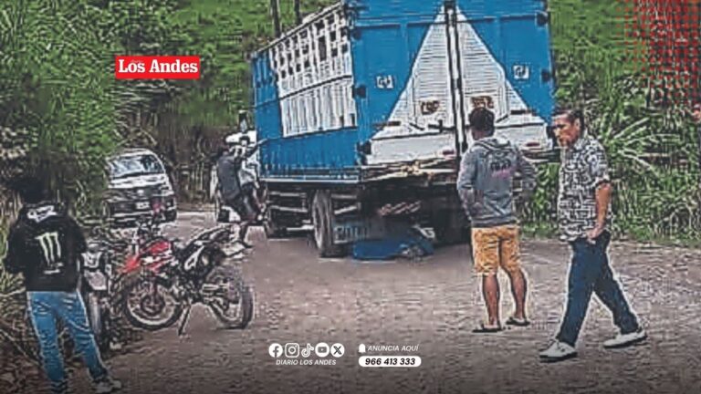 Oxapampa: joven madre muere atropellada tras choque de motocicletas