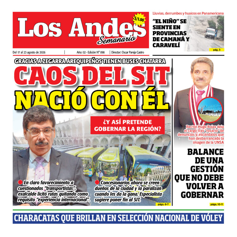 Semanario Los Andes 17/08/2026