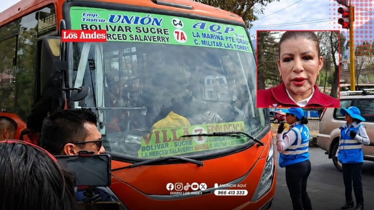 Alcaldesa de Arequipa lidera operativo para hacer cumplir el pasaje de S/1.00 en seis empresas del SIT