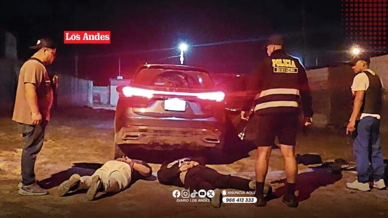 Policía desarticula a «Los Malditos de la Trocha» tras operativo con rastreo GPS en Camaná