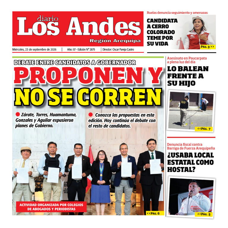 DIARIO LOS ANDES AREQUIPA: 23/09/26