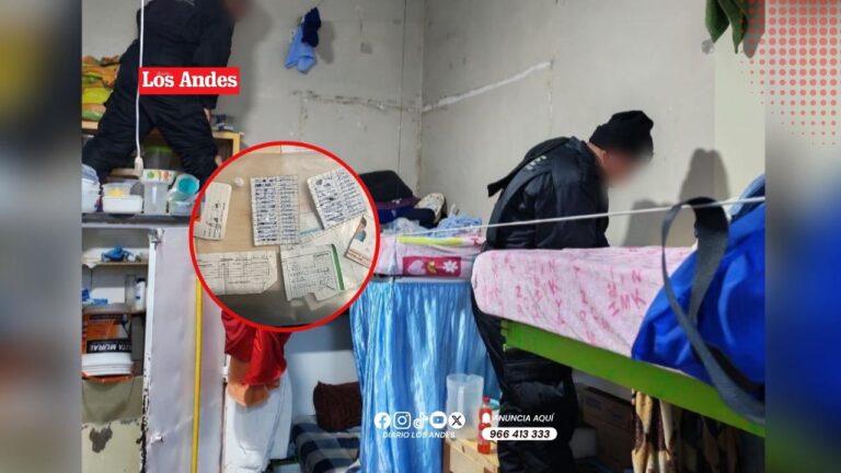 Hallan números telefónicos y nombres en operativo en penal de Juliaca