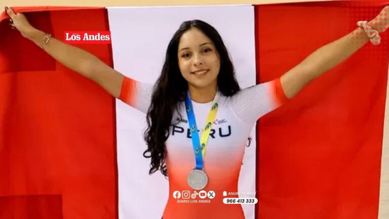 Valeria Sándiga Luján es segunda del mundo en ciclismo juvenil