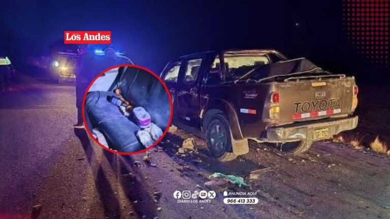 Un herido tras violento choque de camioneta y automóvil en Ilave