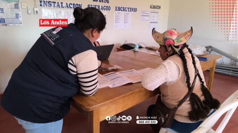 ONPE instalará mesas en 141 centros poblados de Puno para las ERM 2026
