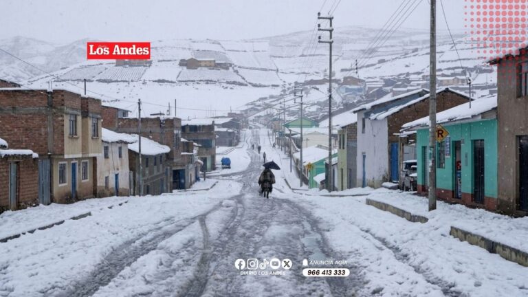 Del 8 al 10 de septiembre se esperan lluvias nevadas y granizo en Puno