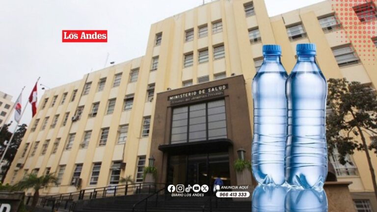 Minsa ordena retiro de dos marcas de agua de mesa tras detectar bacteria