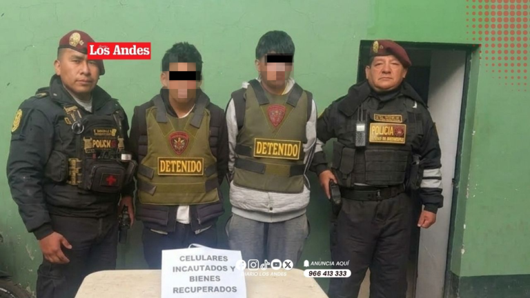 Intervienen a dos presuntos integrantes de “Los Cogoteros de San Román”