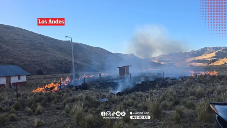 Seis provincias de Puno en alto riesgo de incendios forestales