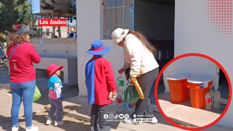 SedaJuliaca deja a 82 niños sin agua