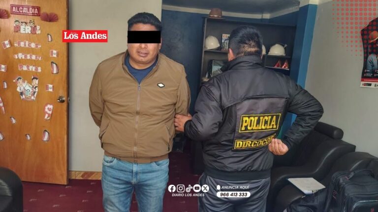 Detienen a alcalde de Huacullani tras presunto cobro de S/30 mil