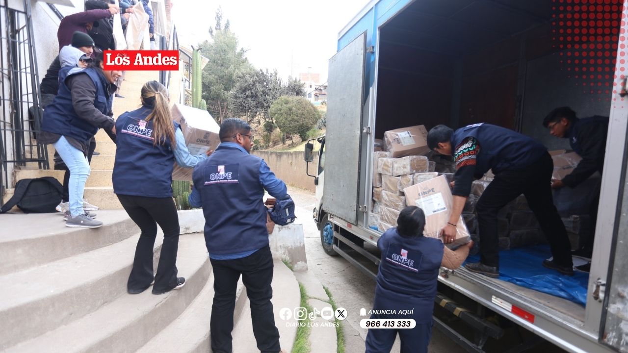 ODPE Puno recibe material para capacitar a actores electorales