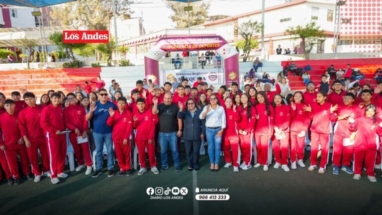 187 jóvenes representarán a Arequipa en los Juegos Deportivos Nacionales IPD 2026