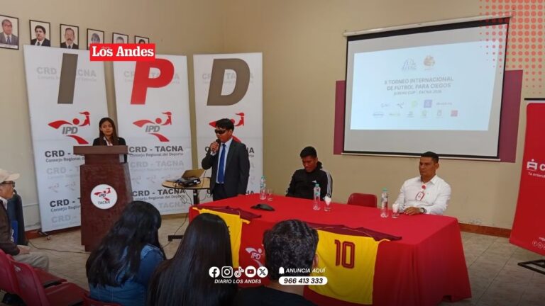Tacna será sede del II Torneo Internacional de Fútbol para Ciegos Juikhus Cup 2026