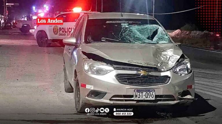 Huancayo: peatón muere atropellado por colectivo en la carretera Central