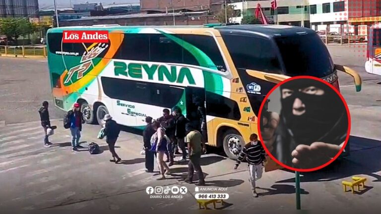 Arequipa: Asalto armado a bus Reyna deja a más de 20 pasajeros afectados