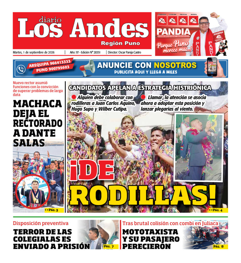 DIARIO LOS ANDES PUNO: 01/09/26