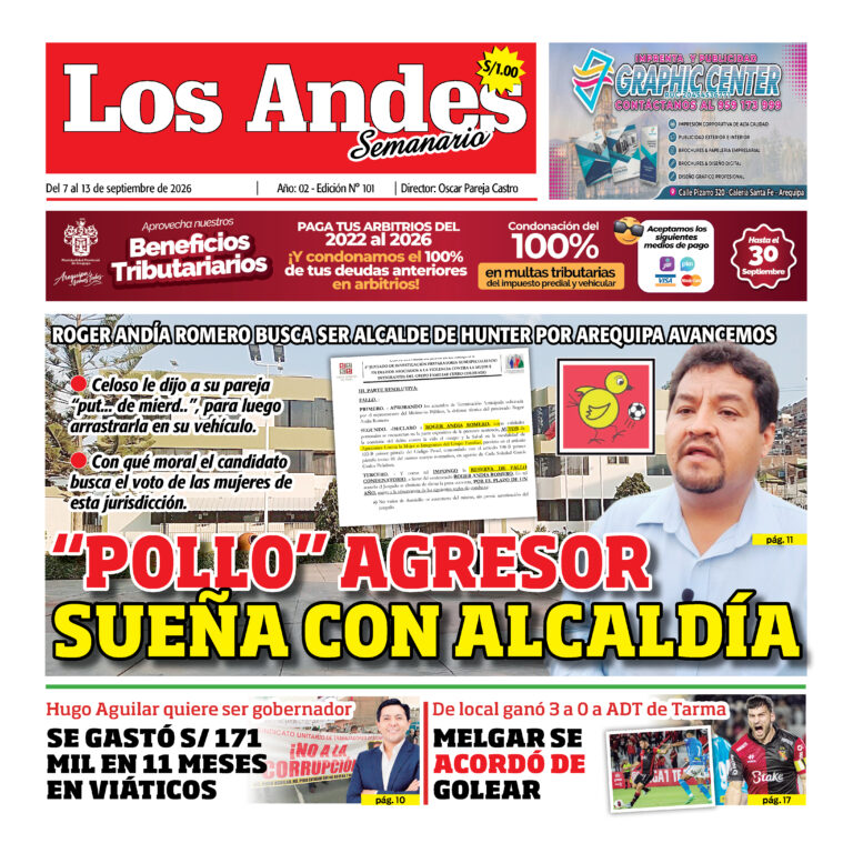 Semanario Los Andes 07/09/2026