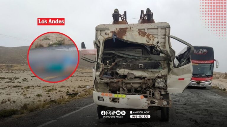Choque múltiple deja un conductor muerto y varios heridos en Imata