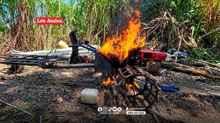Fuerzas Armadas y Policía destruyen más de S/8 millones en insumos de minería ilegal en Arequipa
